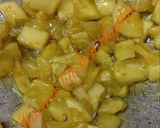 A picture of step 4 of Raw mango dal.