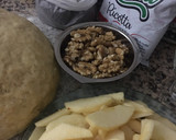 Foto del paso 7 de la receta: ROSCA rellena de RICOTA, MANZANAS, NUECES, PASAS Y AZÚCAR NEGRA💃🏿🍩🧉🍩🧉🤩😋