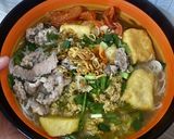 Hình bước làm 5 của món 🦀🦀🦀 Bún riêu cua siêu ngon 🍜🥢🥄
