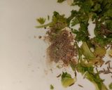 A picture of step 2 of Omelette Paratha..