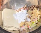 A picture of step 4 of Japanese Crab sticks Tofu Dumplings.