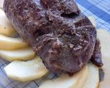 Márton napi libasült, gyümölcsökkel recept fázis 4 fotója