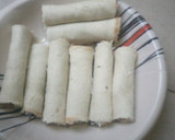 A picture of step 2 of Double trouble roll.