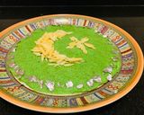 A picture of step 4 of Sooji ka sheera (14 August theme).