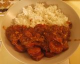 Une image de l'étape 7 de Rougail Saucisses.