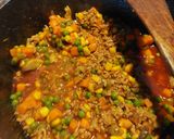 Tavaszi gazdag zöldséges ragu recept fázis 3 fotója