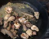 รูปขั้นตอนการทำที่ 5 ของ ไก่ผัดพริกสดสะตอ