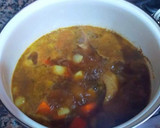 Foto del paso 11 de la receta: Muslo de pavo en roux de curry japonés con patatas y zanahorias