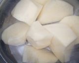Foto del paso 2 de la receta Bacalao Skrei a la Plancha con Parmentier de Cebolla a la Naranja