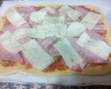 Foto del paso 4 de la receta: Coca de verduras con jamón de york