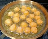 A picture of step 3 of Deep fried sweet potato(Timus) Indonesia traditional snacks.