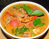 รูปขั้นตอนการทำที่ 7 ของ แกงเผ็ดเป็ดย่าง