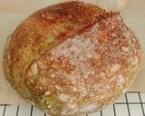 Foto langkah ke 25 dari resep Flaxseeds Pandan Swirl Sourdough Bread.