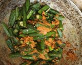 A picture of step 4 of My Dahi Bhindi Curry.