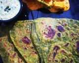A picture of step 3 of Bathua Ka Paratha.