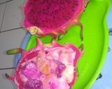 Foto langkah ke 2 dari resep Salad buah naga merah sajian cepat kilat.
