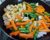 A picture of step 1 of Baby Corn and Mixed Veg Jalfrezi.
