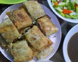Foto langkah ke 6 dari resep Martabak Telur Daging Kulit Lumpia.