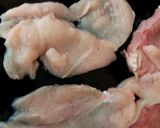 A picture of step 1 of My Peking Chicken + Pork Dish 🥰.