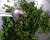 A picture of step 5 of Corn Methi curry.