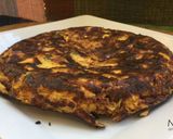 Foto del paso 5 de la receta: Tortilla de pollo y verduras fit