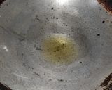 A picture of step 3 of Chawal ka fara (famous chhattisgadhi dish).
