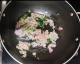 A picture of step 3 of Tomato pachadi.