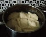 Foto langkah ke 3 dari resep Pempek kapal selam tanpa ikan.