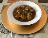Foto del paso 13 de la receta: Albóndigas en salsa de champiñones variados y trigueros silvestres de temporada