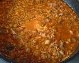 A picture of step 2 of Canarian Ropa Vieja.