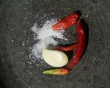 Foto langkah ke 1 dari resep Tempe Teri Telor Terong Sambel Bawang.