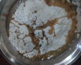A picture of step 2 of Mathri.
