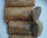 Foto langkah ke 3 dari resep Lumpia pisang keju.