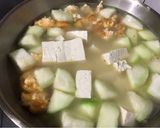 絲瓜豆腐湯的食譜步驟3照片