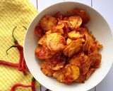 Foto langkah ke 7 dari resep Keripik Singkong Asin Renyah.