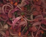 A picture of step 2 of Teriyaki Rice.