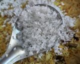 A picture of step 4 of Odia style moong dal khichdi.