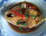 Hình bước làm 2 của món Cá chẽm kho tương