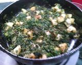 A picture of step 1 of Aloo Methi.