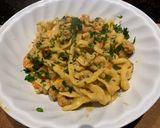 Foto del paso 5 de la receta: Linguini de Semolino con salsa de langostinos