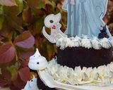 Foto del paso 18 de la receta Tarta de boda Novia cadáver de Tim Burton de Cerveza negra y café