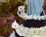 Foto del paso 18 de la receta: Tarta de boda Novia cadáver de Tim Burton de Cerveza negra y café