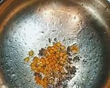 A picture of step 5 of South Indian platter.