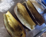 Foto del paso 1 de la receta: Berenjenas rellenas de setas y sobrasada