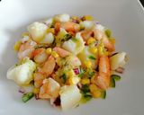 Foto del paso 9 de la receta: Ensalada de langostinos con vinagreta de lima y hierbabuena
