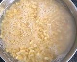 A picture of step 1 of Moongi dal curd vada.