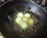 A picture of step 2 of Matar paneer kofta.