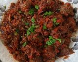 A picture of step 3 of Kofta with Vegetables.