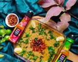 A picture of step 12 of Mutton haleem/daleem.