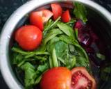 Beetroot Palak soup recipe step 1 photo
